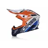 Casca Acerbis X-Track Orange Blue