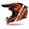 Casca Airoh Aviator 3 Rainbow Orange