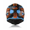 Casca copii Acerbis Steel Blue Red