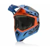 Casca Acerbis Steel Carbon Orange Blue
