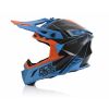 Casca Acerbis Steel Carbon Orange Blue