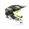 Casca Acerbis Steel Carbon White Yellow