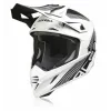 Casca Acerbis X-Track White Black