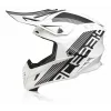 Casca Acerbis X-Track White Black