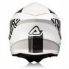 Casca Acerbis X-Track White Black