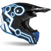 Casca Airoh Twist 2.0 Neon Blue Matt