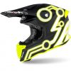 Casca Airoh Twist 2.0 Neon Yellow Matt