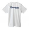 Tricou Husqvarna Basic Logo White