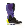 Cizme Sidi Crossfire 3 SRS Black Purple Yellow Fluo