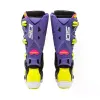 Cizme Sidi Crossfire 3 SRS Black Purple Yellow Fluo