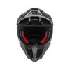 Casca carbon Acerbis Airstrike Black White