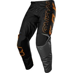 Pantaloni Fox 180 Skew Black Orange