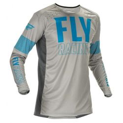 Tricou Fly Racing Lite Grey Blue
