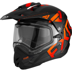 Casca snow FXR Torque X Team Viziera incalzita Black Orange