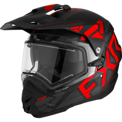 Casca snow FXR Torque X Team Viziera incalzita Black Red