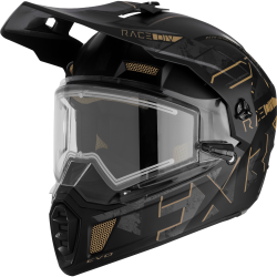 Casca snow FXR Clutch X EVO Viziera Incalzita Stealth Canvas