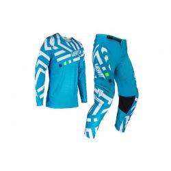 Set Tricou + Pantaloni Leatt 3.5 Blue White