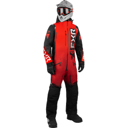 COMBINEZON SNOWMOBIL FXR RED FADE/BLACK HELIUM LITE MONOSUIT 23