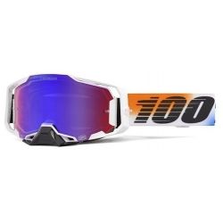 Ochelari 100% Armega Hiper United Red Blue Mirror