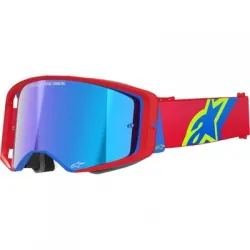 Ochelari Alpinestars Supertech Corp Red Blue Mirror