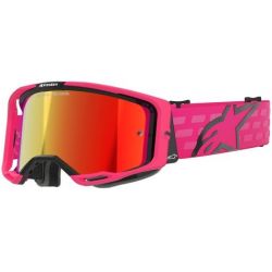 Ochelari Alpinestars Vision 8 Corp Pink Mirror Red
