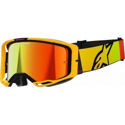 Ochelari Alpinestars Vision 8 Corp Yellow Pink Mirror Red