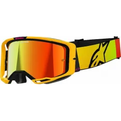 Ochelari Alpinestars Vision 8 Corp Yellow Pink Mirror Red