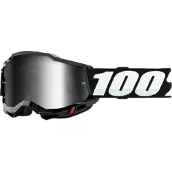 Ochelari copii 100% Accuri Black Mirror Silver