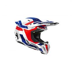 Casca Airoh Twist 3 Dynasty Red/Blue Gloss