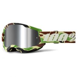 Ochelari 100% Strata 2 WAR CAMO Mirror Silver