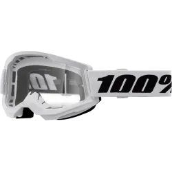 Ochelari copii 100% Strata 2 White Clear