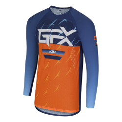 Tricou KTM GRAVITY-FX AIR JERSEY ORANGE/BLUE