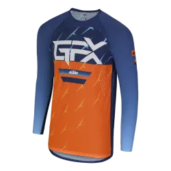 Tricou KTM GRAVITY-FX AIR JERSEY ORANGE/BLUE