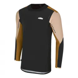 Tricou KTM RACETECH JERSEY BLK/SAFARI