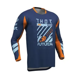 Tricou Thor Launchmode Futura Navy Orange