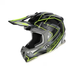 Casca Acerbis Linear 2206 Black Fluo Yellow