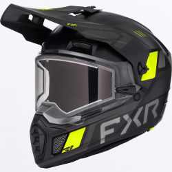 Casca snow FXR Clutch X 26 Viziera Incalzita Black HiVis