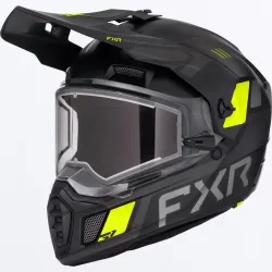 Casca snow FXR Clutch X 26 Viziera Incalzita Black HiVis