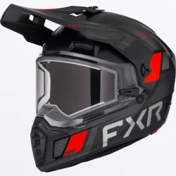 Casca snow FXR Clutch X 26 Viziera Incalzita Black Red