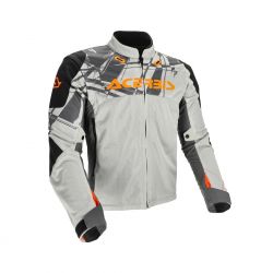 Geaca moto Rally Acerbis Race Mesh Orange Grey
