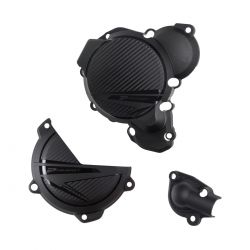Kit protectii motor KTM EXC TBI 250/300 24-25 Polisport Black