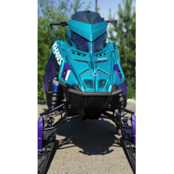 Bara de protectie fata Woodpecker HD Polaris Matryx (negru)