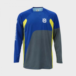 Tricou Husqvarna Authentic Blue