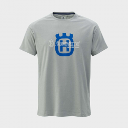 Tricou Husqvarna Origin Light Grey