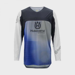 Tricou Husqvarna Railed Blue