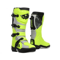 Cizme Acerbis Artiglio Fluo Yellow White
