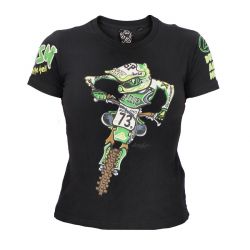 Tricou Copii Acerbis Club Rider Black Nero