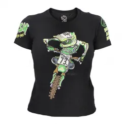 Tricou Copii Acerbis Club Rider Black Nero