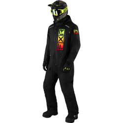 Combinezon snowmobil FXR M Recruit FAST Insulated Black Sherbert 23