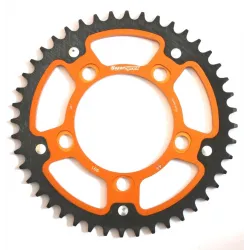 Pinion spate otel aluminiu KTM 65SX 50Z